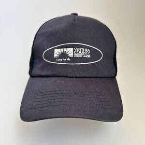 Ventura County Credit Union Trucker Hat Hit Wear Adjustable Mesh Strap Back Cap